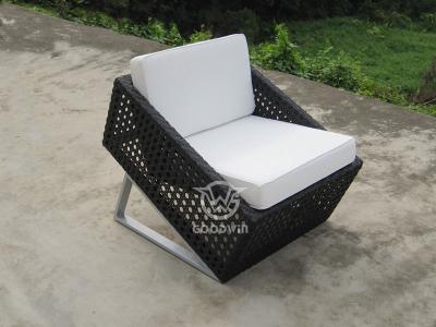 einzigartiges Design Gartenmöbel aus synthetischem Rattan Sofagarnitur
