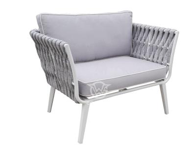 neues Design Aluminiumrahmen Webseil Sofa Set