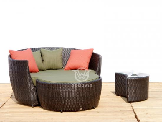 Outdoor Furniture Rattan Daybed