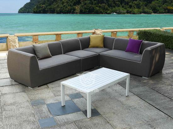 Luxury Outdoor Fabric Sofa Set