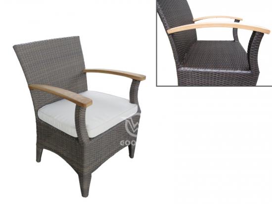 Synthetic Rattan Dining Armchair