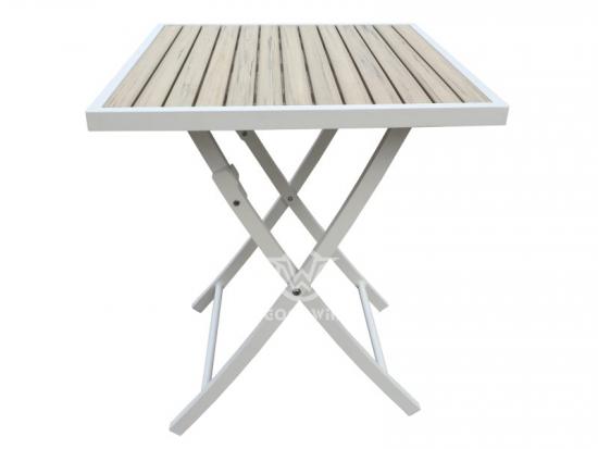 Garden Furniture Folding Square Table