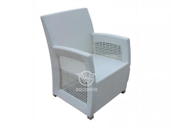 Synthetic Wicker Rattan Lounge Chair