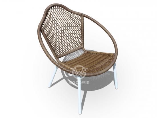 Metal Frame Outdoor Furniture Leisure Chair