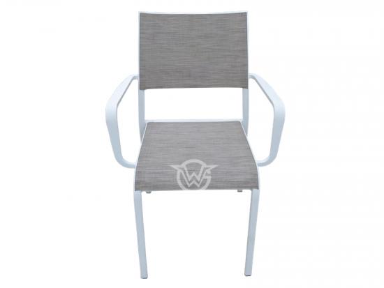 UV-resistant Aluminum Frame Textilene Chair
