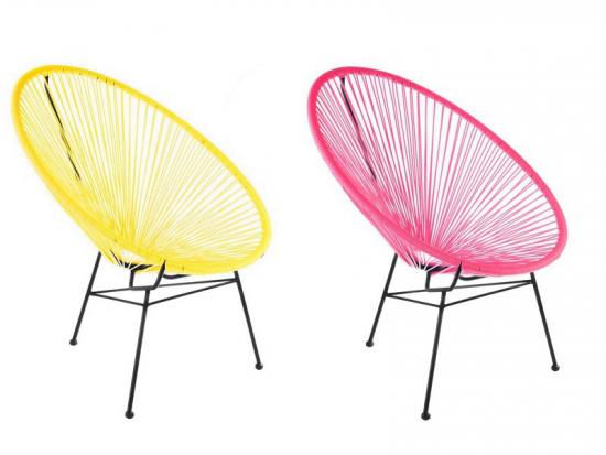 Colorful Outdoor Rattan Chair