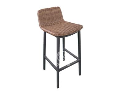 All Weather Synthetic Rattan Bar Height Chair