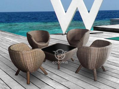 All Weather Furniture Synthetic Rattan Leisure Set