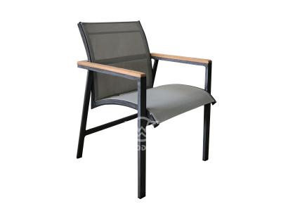 All Weather Textilene Fabric Dining Chair