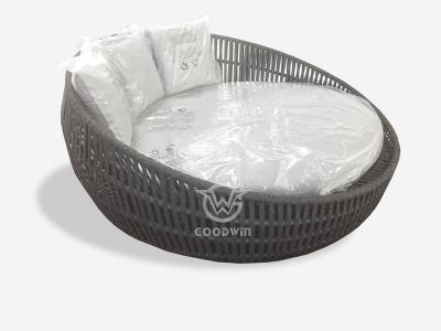 Garden Furniture Aluminum Frame Rope Round Bed