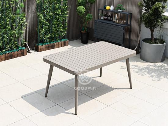 Aluminum Outdoor Furniture Dining Table