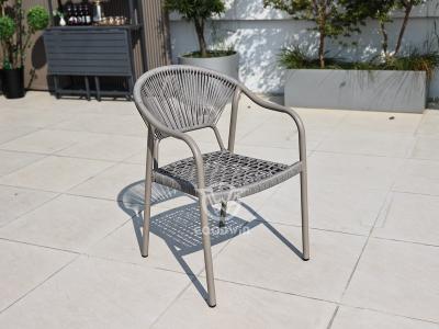 6-seats outdoor aluminum frame dining set